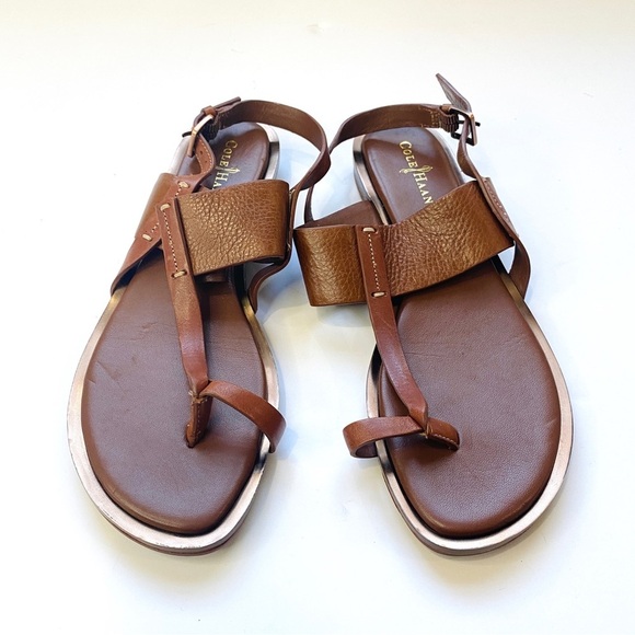 Cole Haan leather toe/thong Sandals - Picture 4 of 6